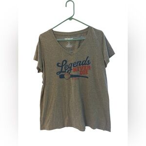 Torrid Gray Legends Never Die Tee